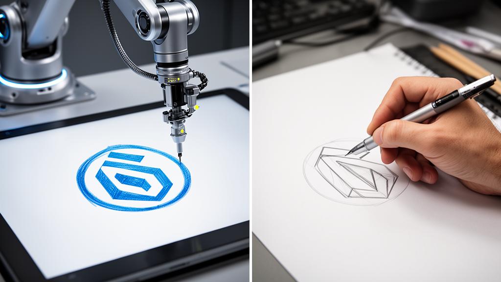 AI vs Human Logo Design: An Honest Comparison (When to Use Each)