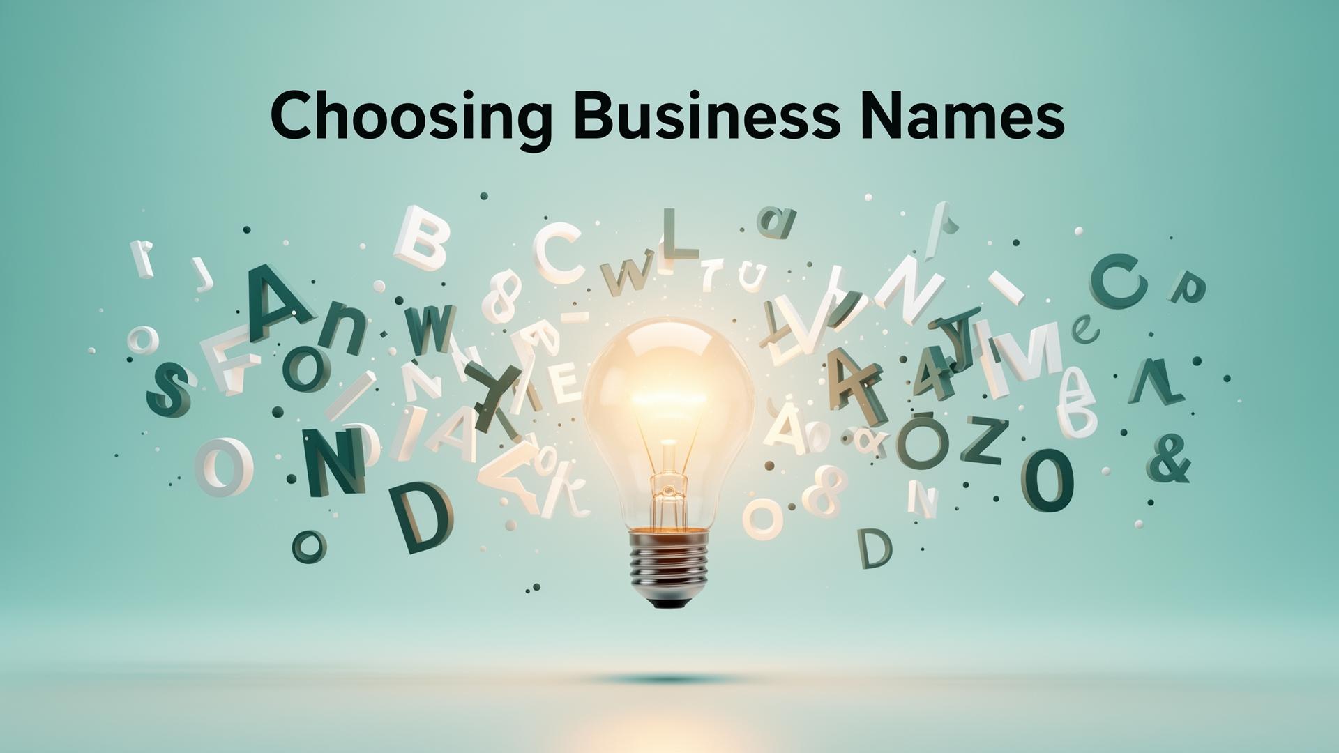 How to Choose the Perfect Business Name